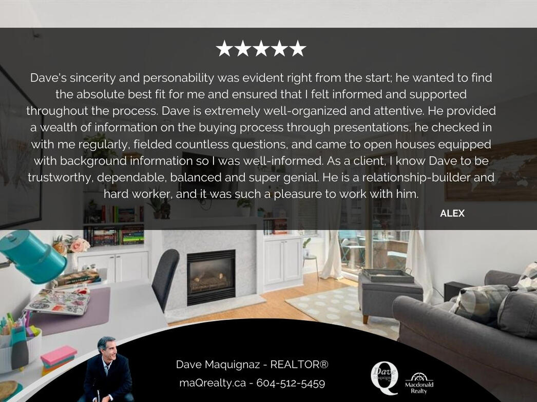 Dave Maquignaz Realtor North Vancouver Real Estate